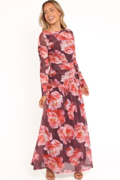 Calypso Long Sleeve Maxi Dress