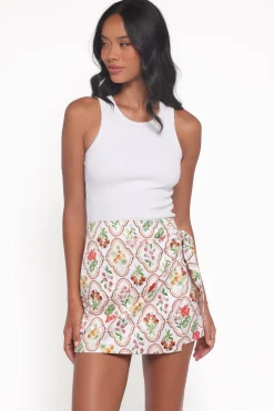 Calypso Wrap Mini Skirt
