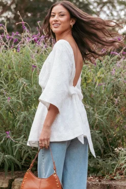 Camila Open Back Top