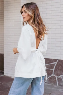 Camila Open Back Top