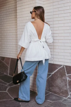 Camila Open Back Top