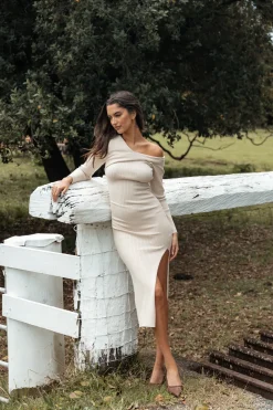 Cammie Long Sleeve Midi Dress