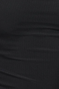 Carlie Mesh One Shoulder Top