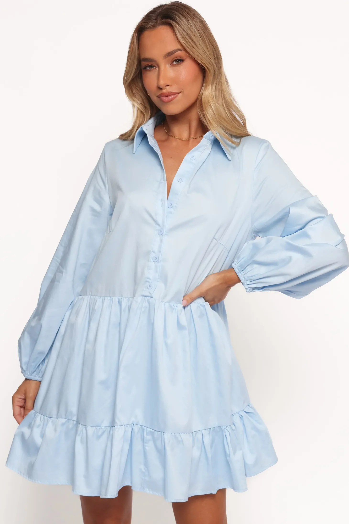 Carlotta Long Sleeve Mini Dress