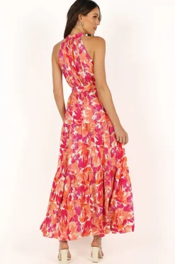 Caroline Maxi Halter Dress