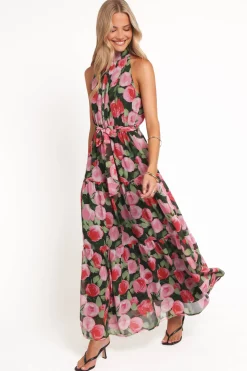 Caroline Maxi Halter Dress