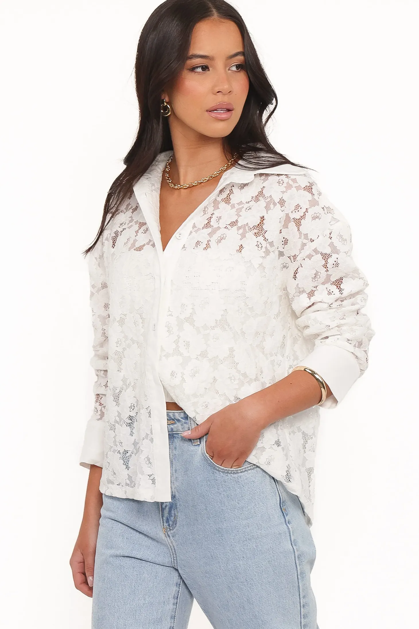 Carol Lace Shirt