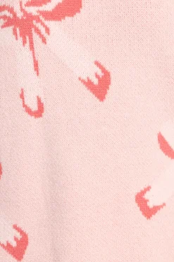 Carrington Bow Print Knit Sweater