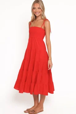 Carrol Shirred Bodice Maxi Dress