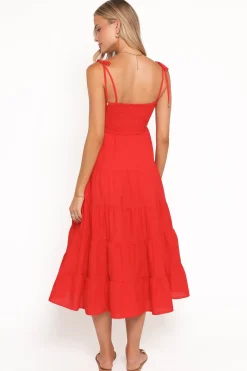 Carrol Shirred Bodice Maxi Dress