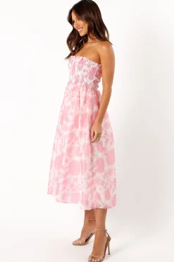 Carter Strapless Midi Dress