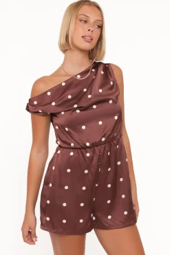 Cassidy One Shoulder Romper