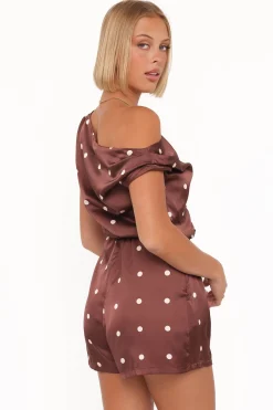 Cassidy One Shoulder Romper