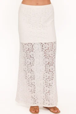 Cassie Lace Maxi Skirt