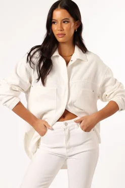 Cassie Oversized Denim Shacket