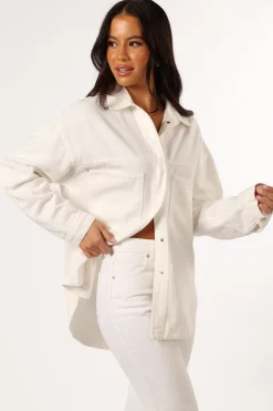 Cassie Oversized Denim Shacket