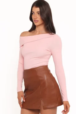 Catania Faux Leather Mini Skirt