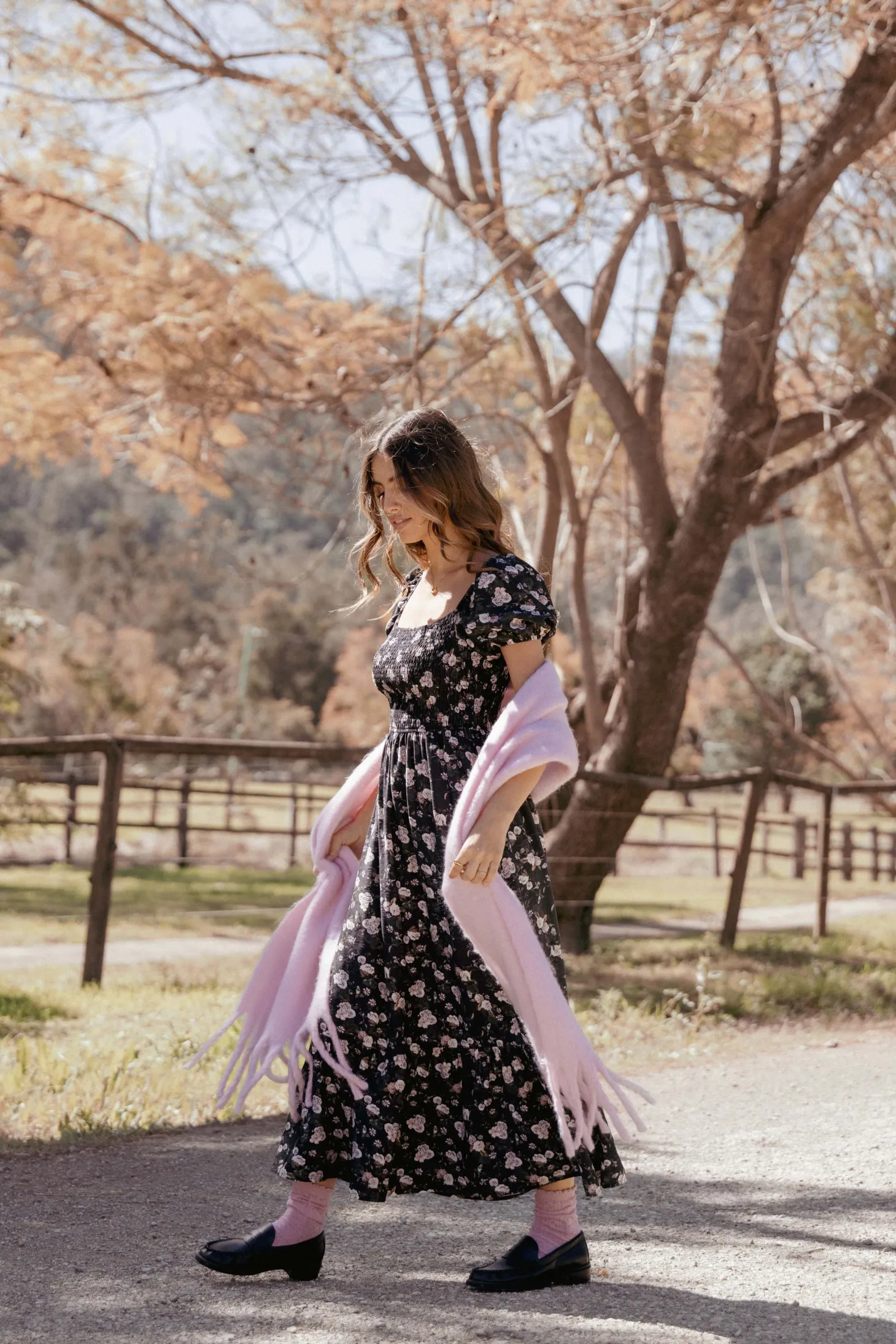 Cecelia Puff Sleeve Maxi Dress