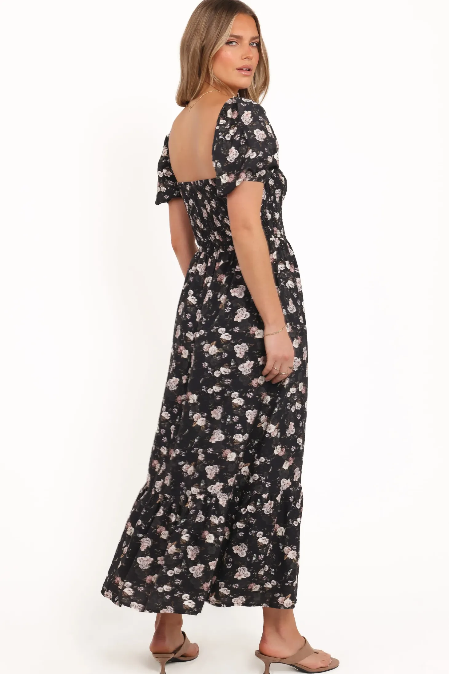 Cecelia Puff Sleeve Maxi Dress