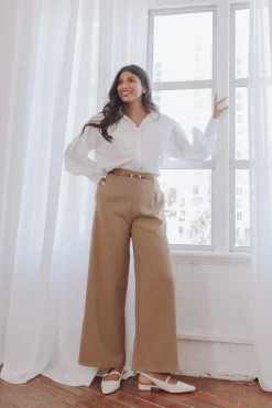 Ceres Belted Wide Leg Pant