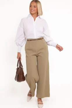 Ceres Belted Wide Leg Pant