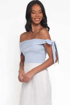 Charama Off Shoulder Knit Top