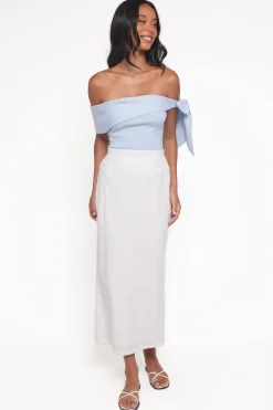 Charama Off Shoulder Knit Top