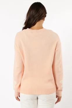 Charlie Flower Knit Sweater