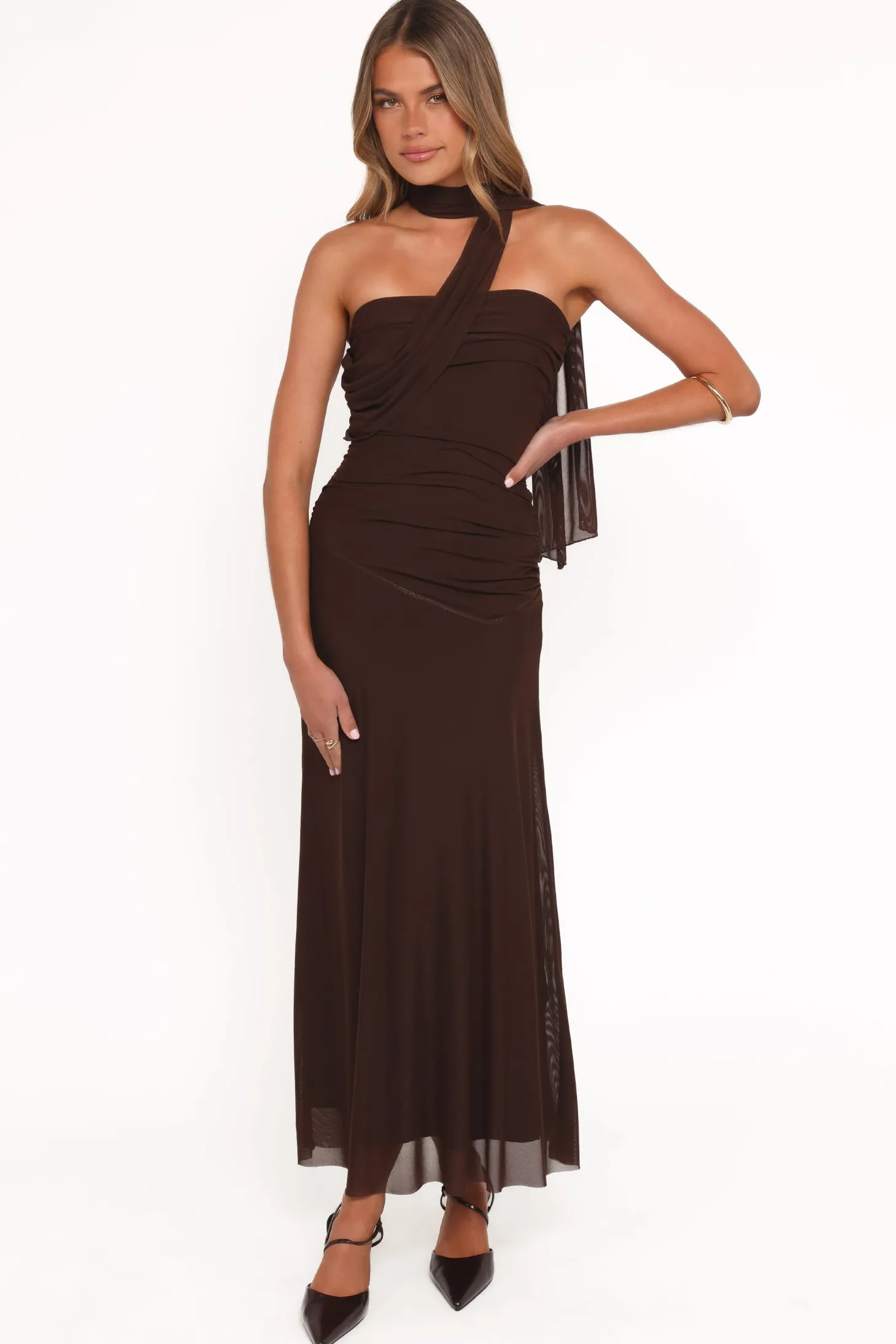 Charly One Shoulder Maxi Dress