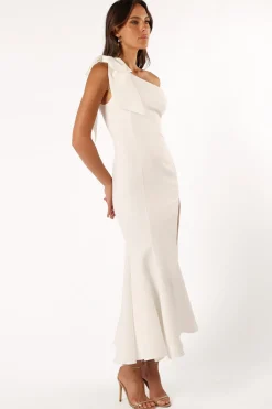 Charmed One Shoulder Midi Dress