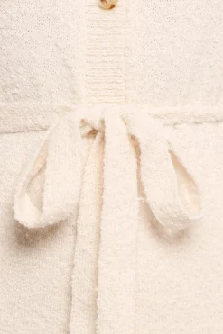 Charmelle Boucle Knit Cardigan Top