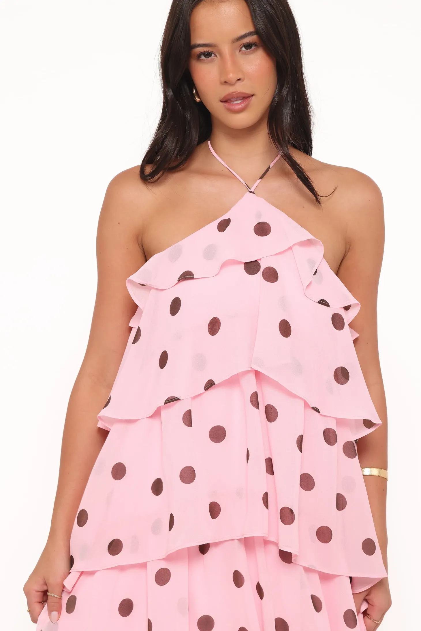 Chasity Halterneck Maxi Dress