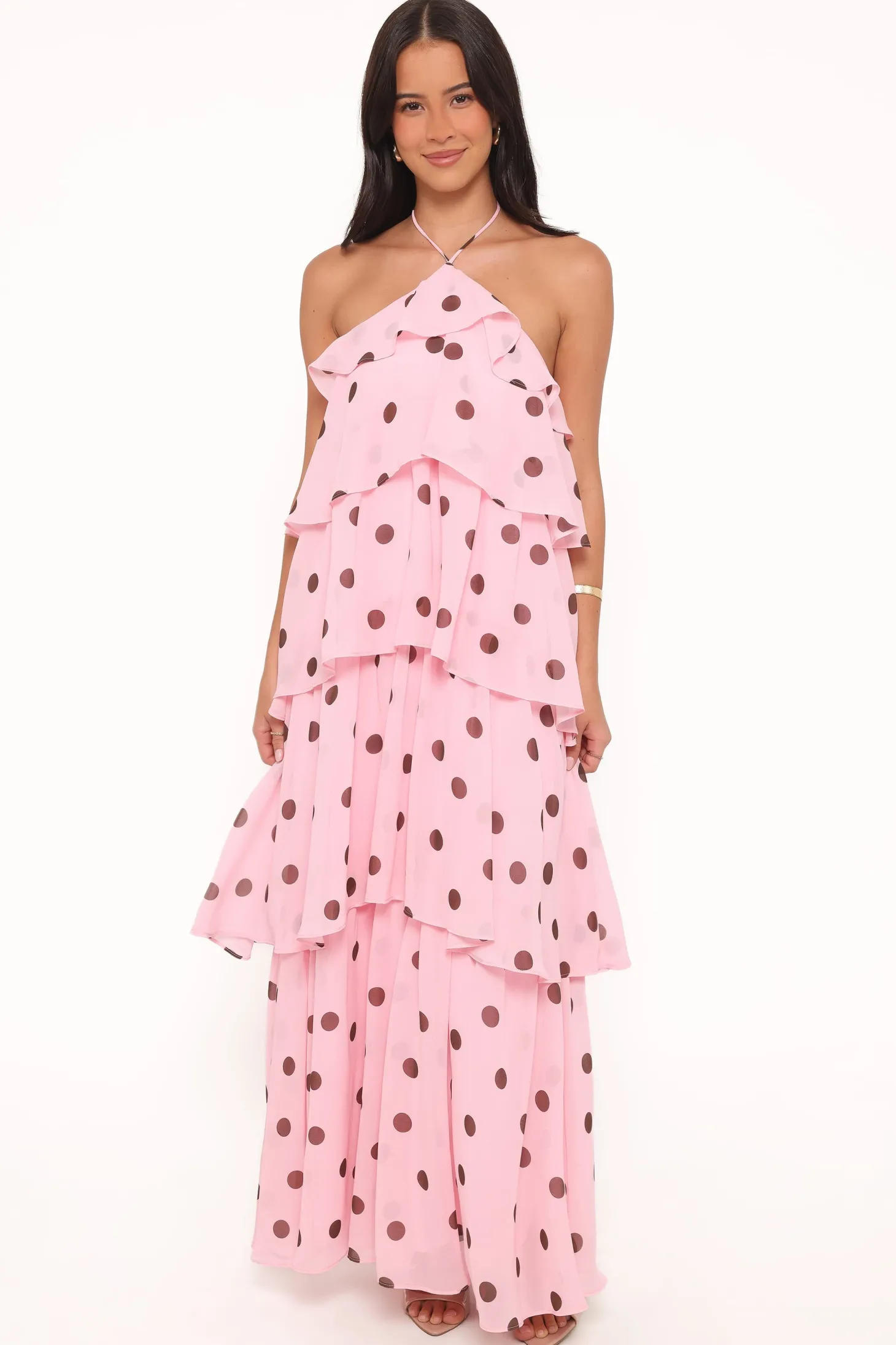 Chasity Halterneck Maxi Dress