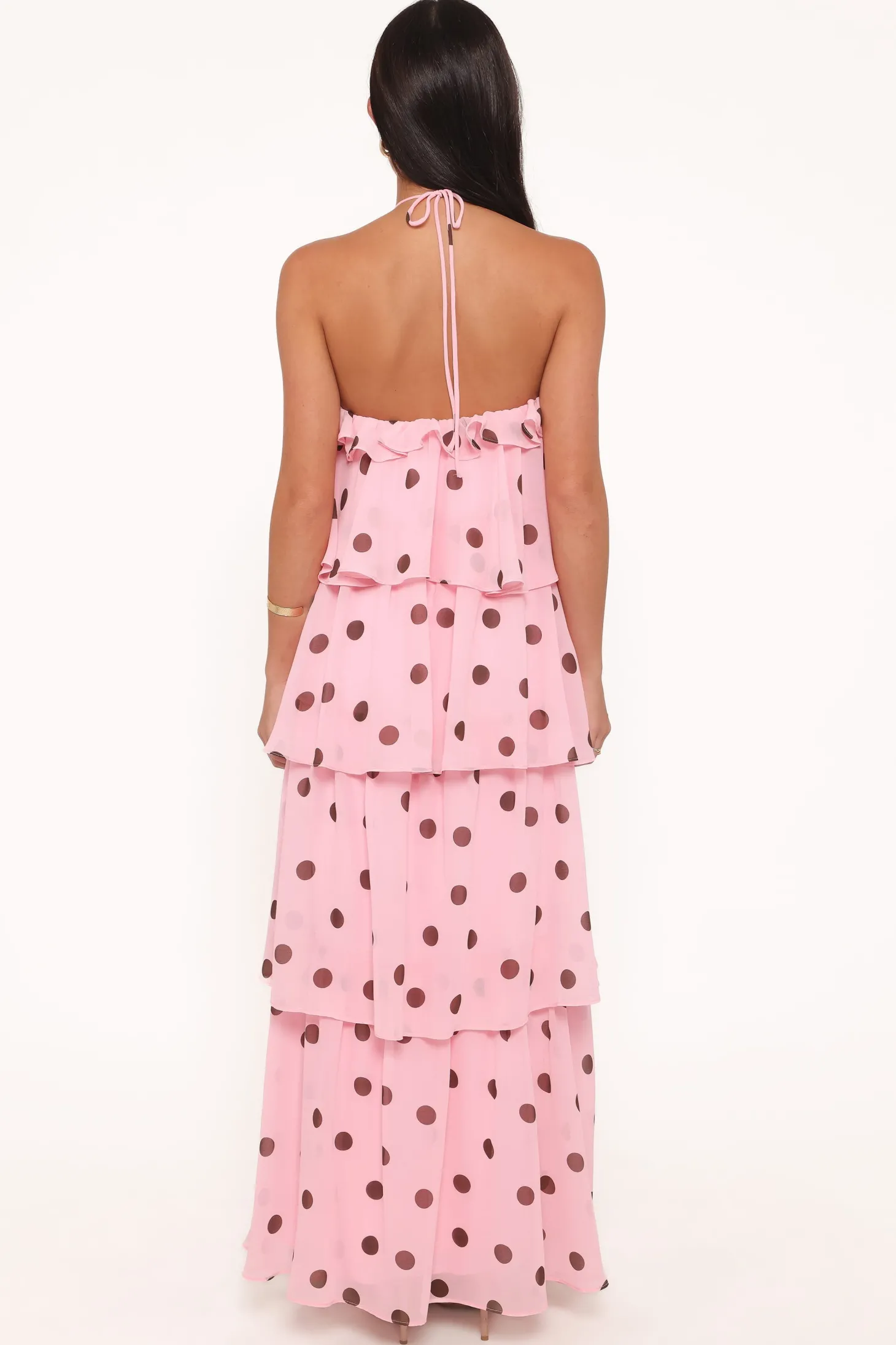 Chasity Halterneck Maxi Dress