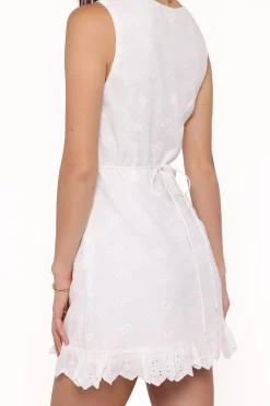 Cherish Eyelet Mini Dress