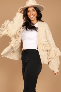 Cheryl Fringe Cardigan Sweater