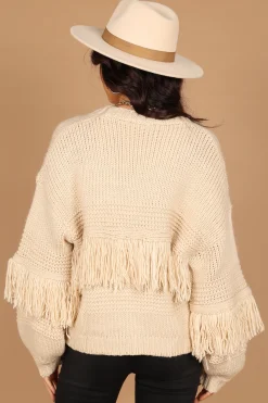 Cheryl Fringe Cardigan Sweater