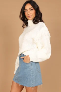 Christie Fringe Knit Sweater