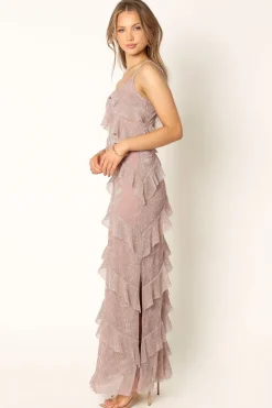 Ciao Ruffles Maxi Dress