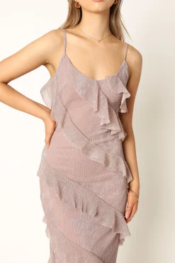 Ciao Ruffles Maxi Dress