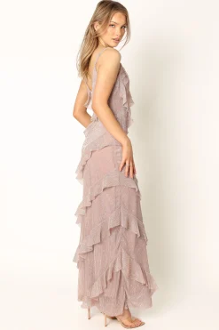 Ciao Ruffles Maxi Dress