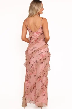 Ciao Ruffles Maxi Dress