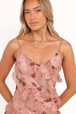 Ciao Ruffles Maxi Dress
