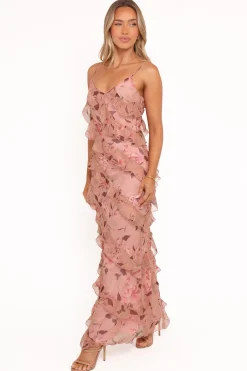 Ciao Ruffles Maxi Dress