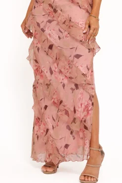 Ciao Ruffles Maxi Dress