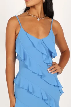 Ciao Ruffles Maxi Dress