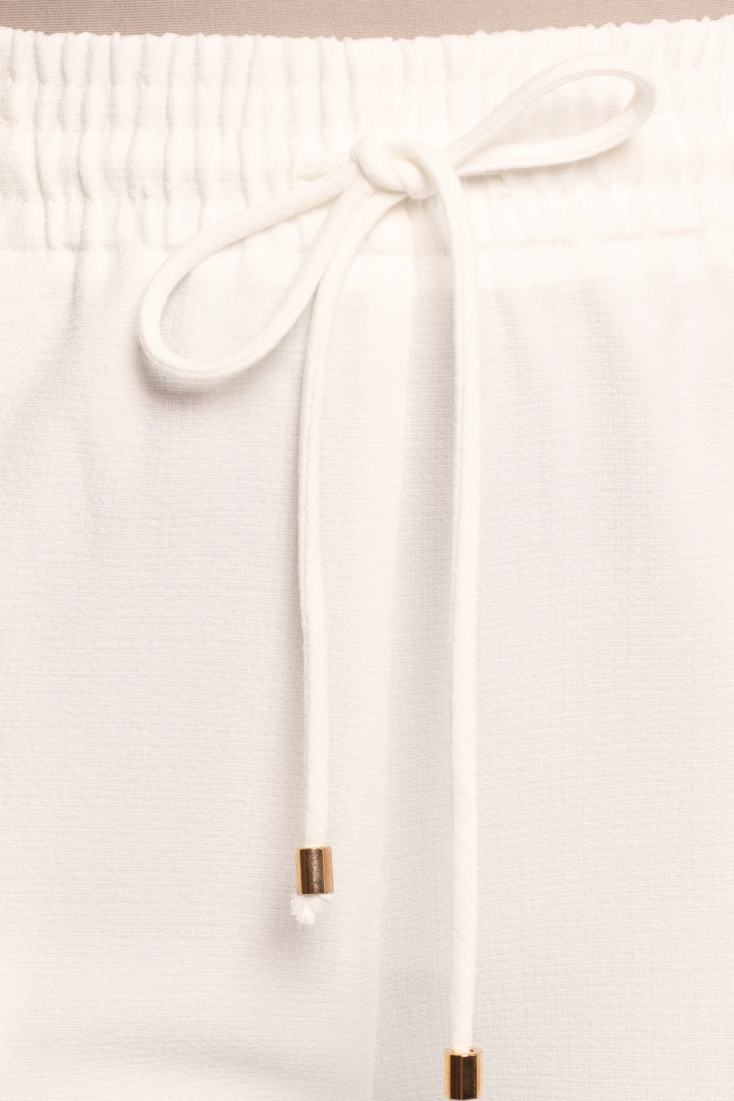 Cinch Wide Leg Crepe Pant