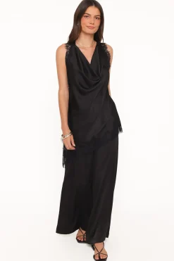 Clara Asymmetrical Lace Top