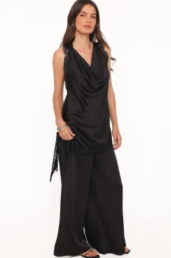 Clara Wide Leg Tailored Pant