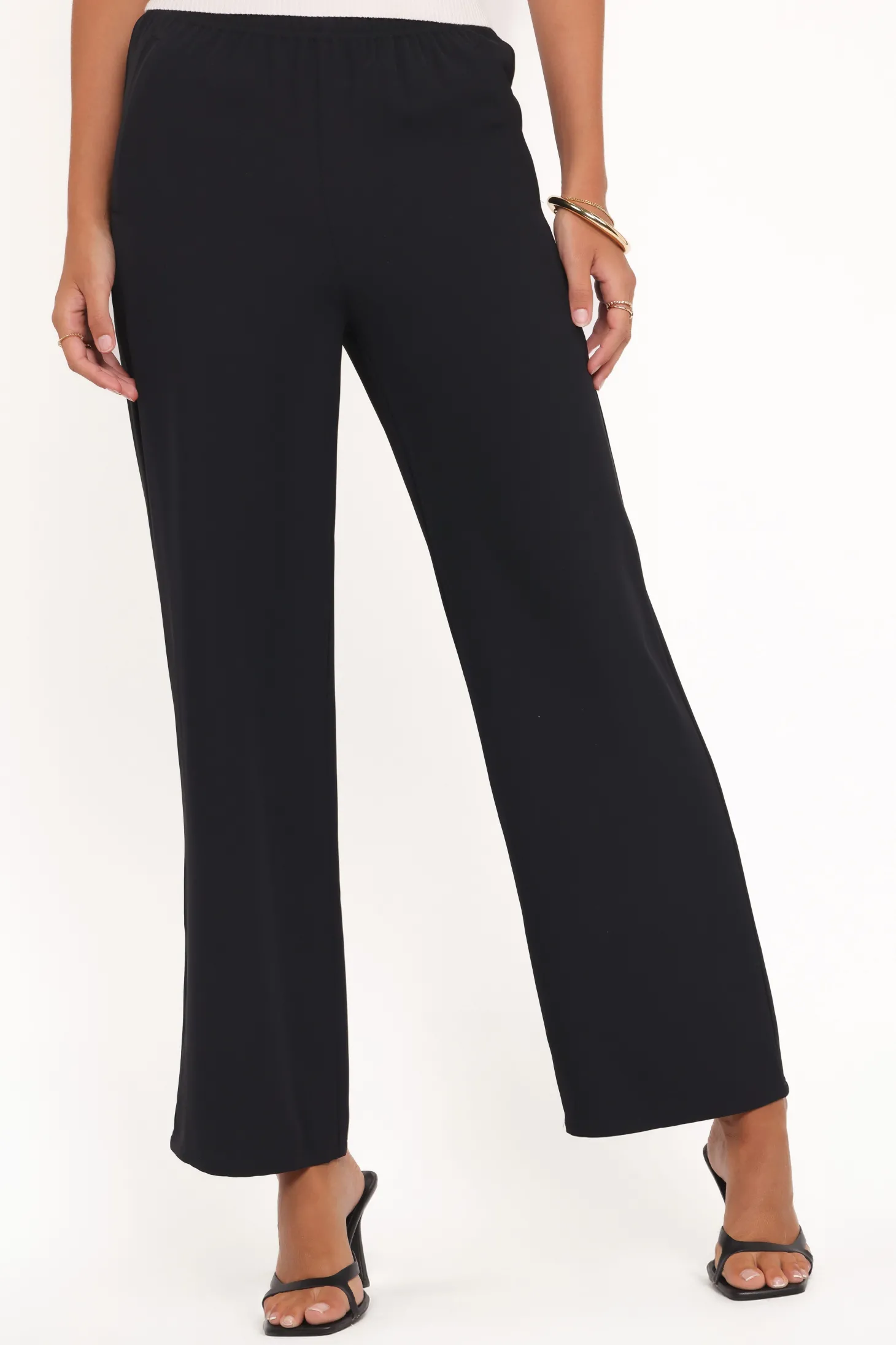 Clark Crepe Wide Leg Pant